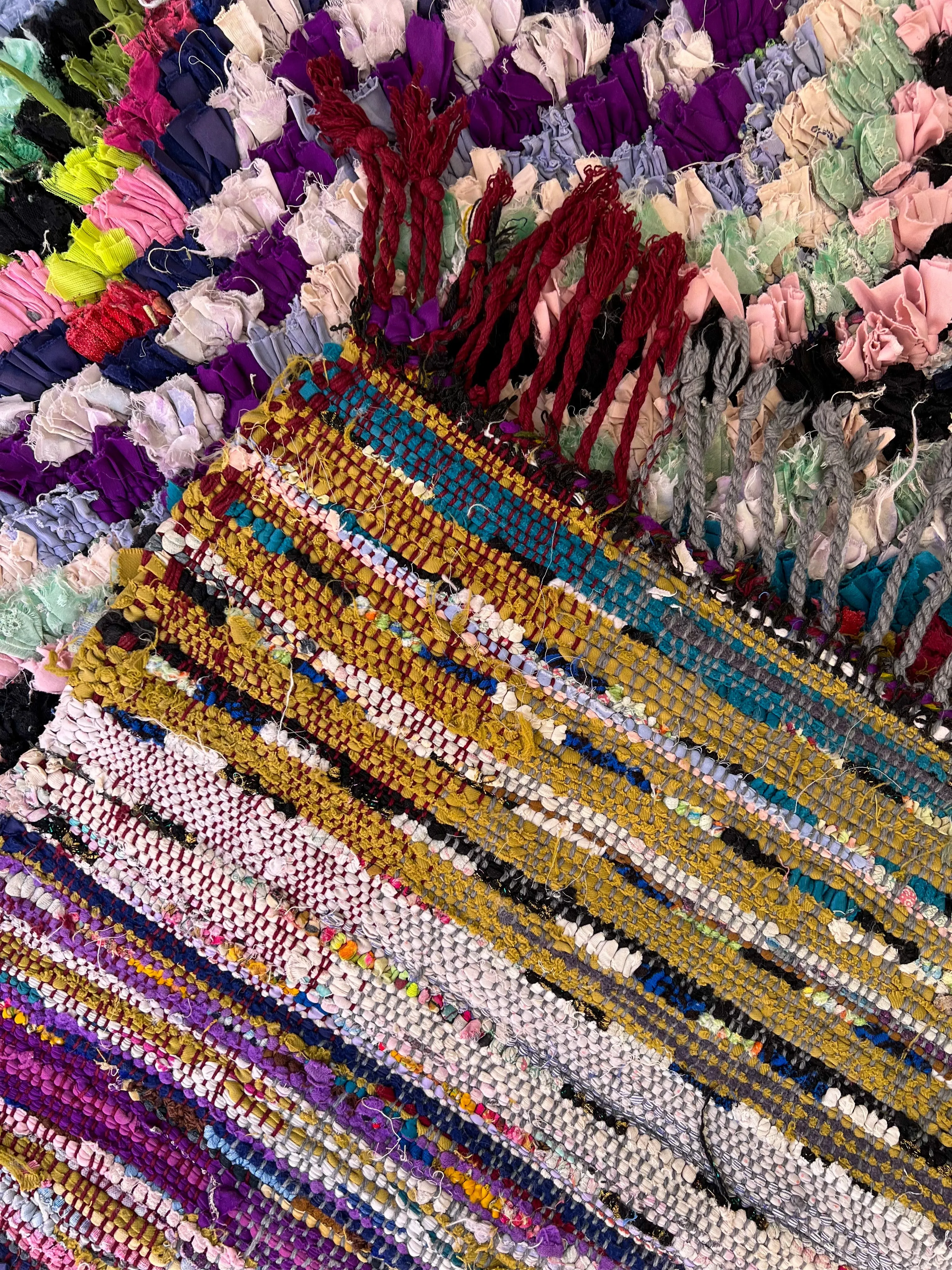 Hajar's Colorful Boucherouite