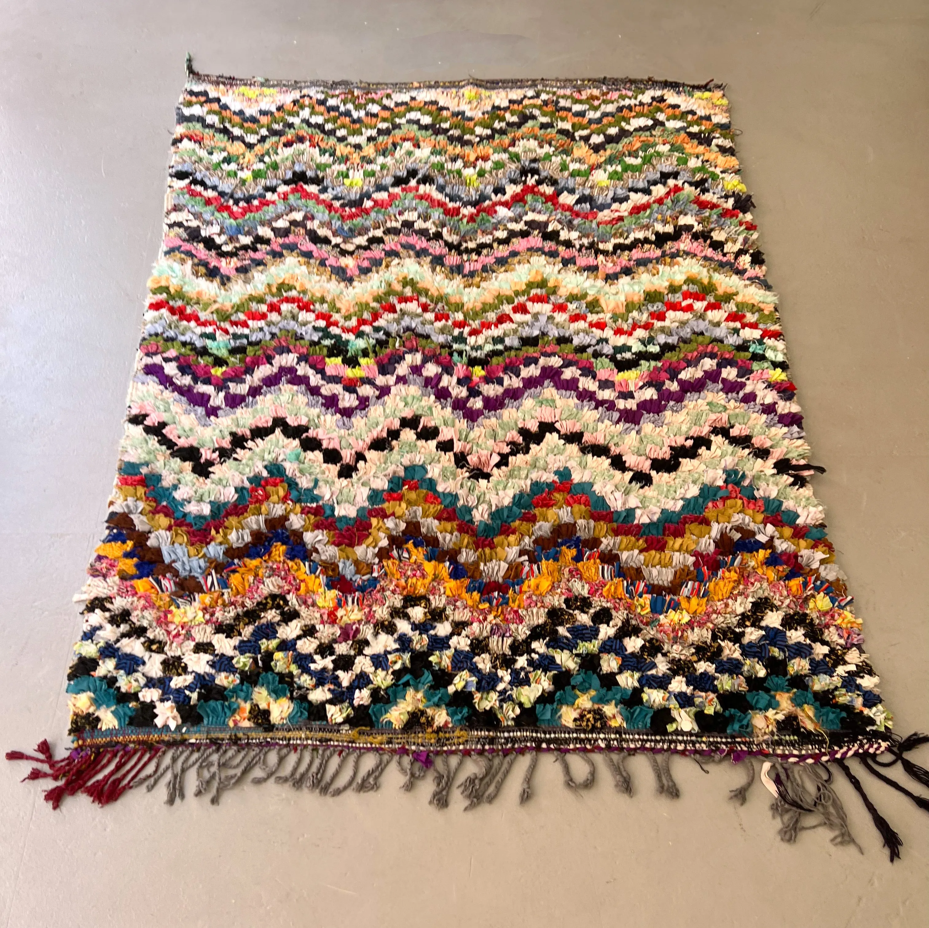 Hajar's Colorful Boucherouite