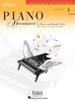 Hal Leonard Faber Piano Adventures® - Technique & Artistry Book - Level 4, 2nd Edition