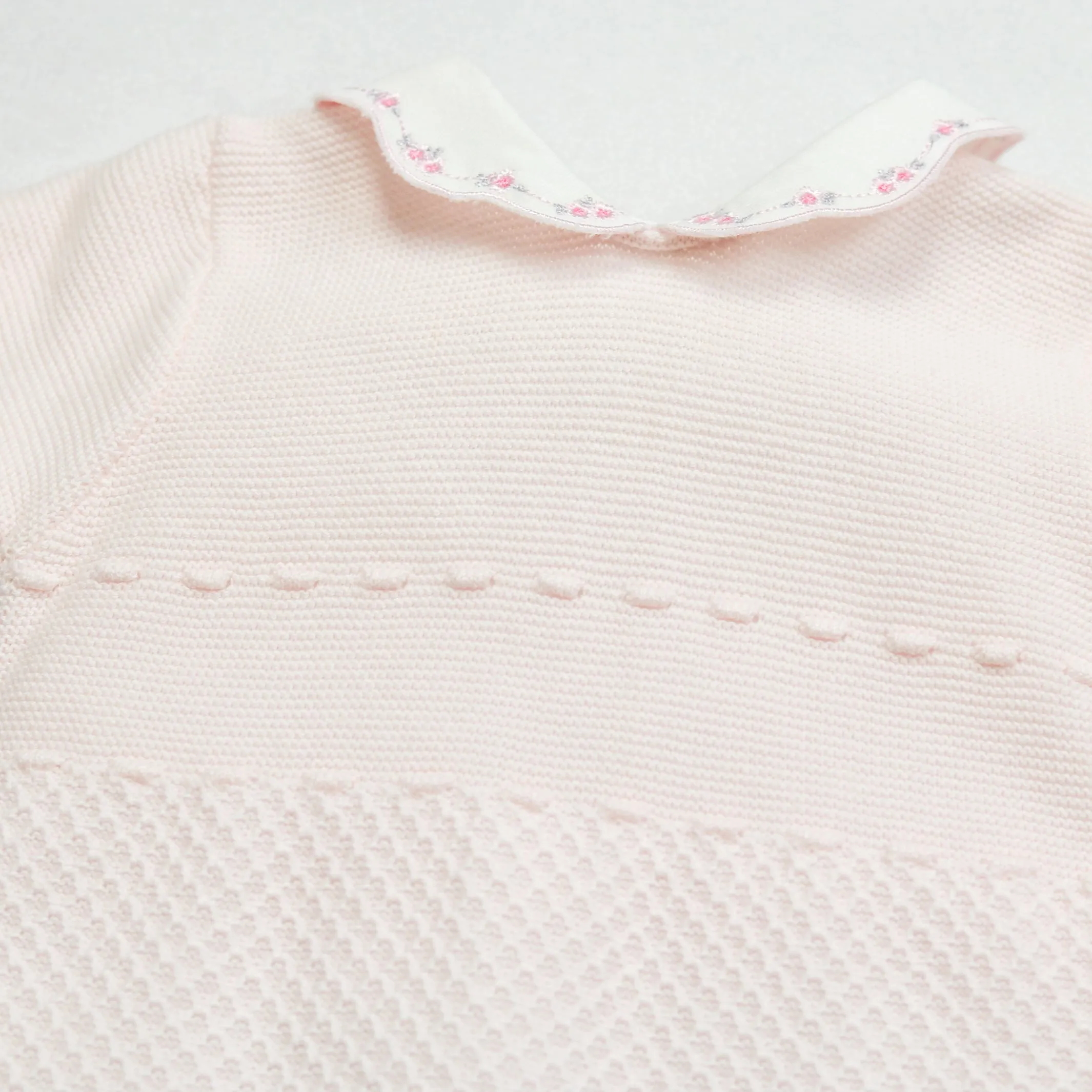 Hallie Pink Knit All in One and Hat