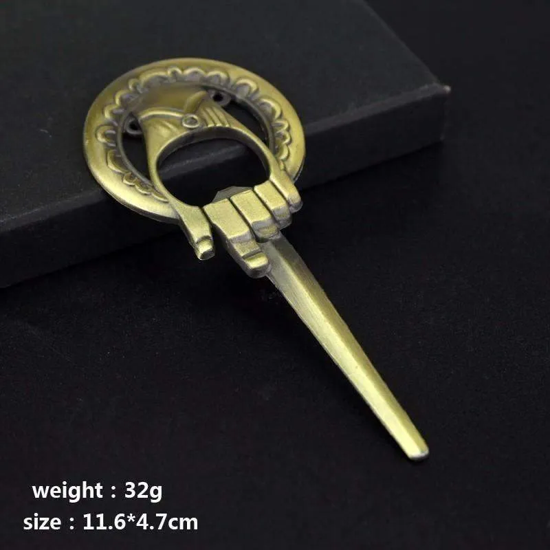 Hand of the King Bottle Opener Keychain