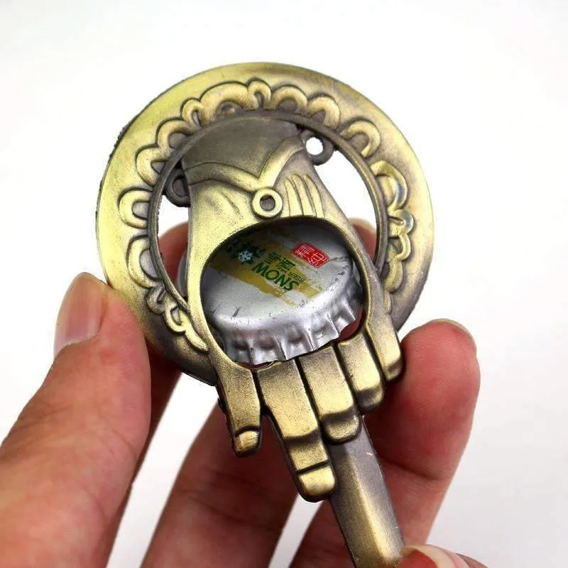 Hand of the King Bottle Opener Keychain