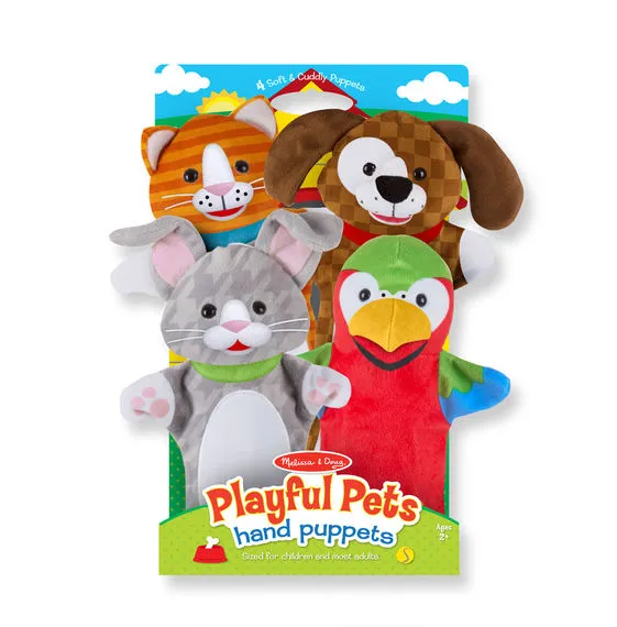 Hand Puppets Playful Pets