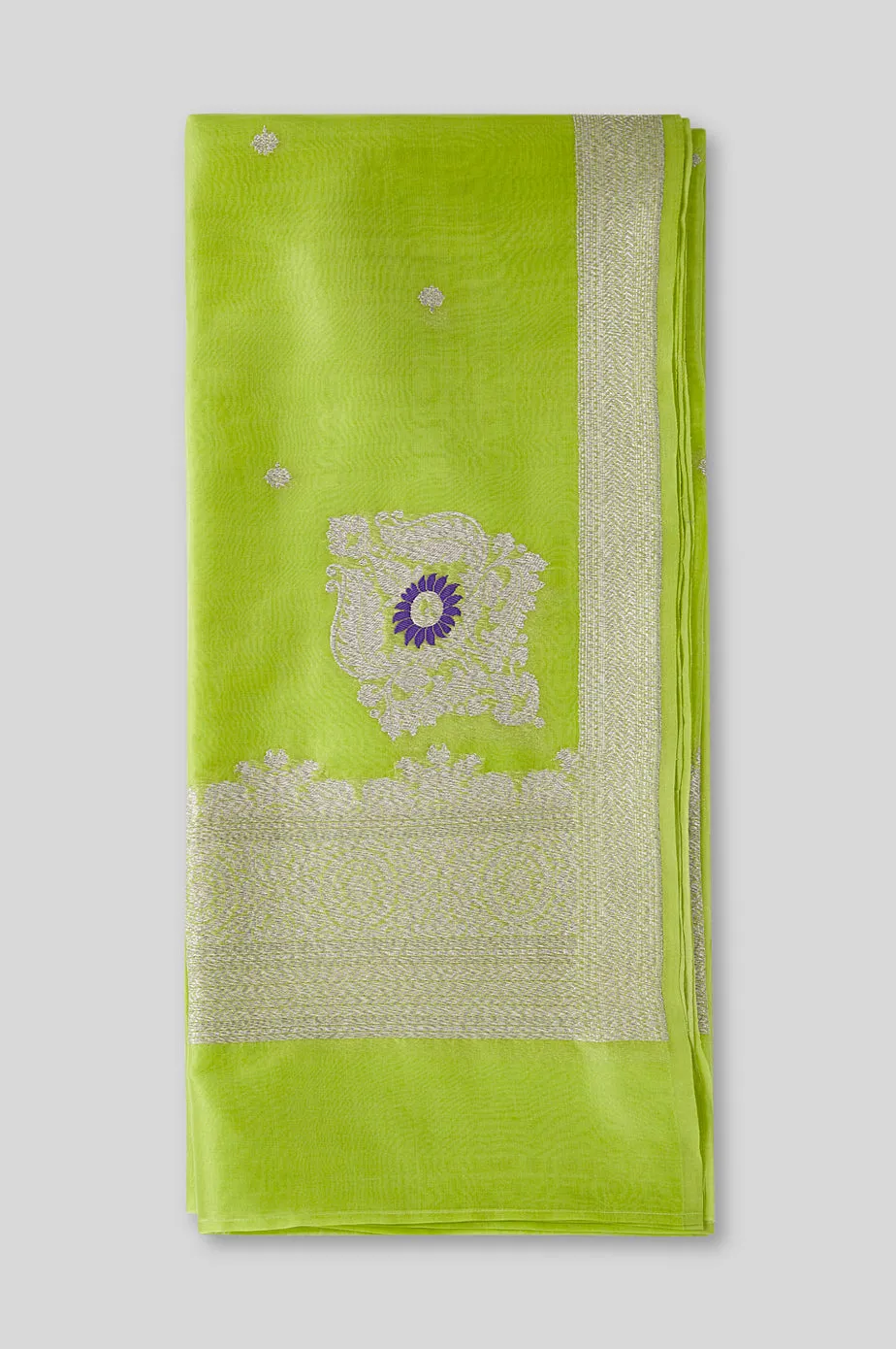 Handwoven Silk Engineered Organza Dupatta