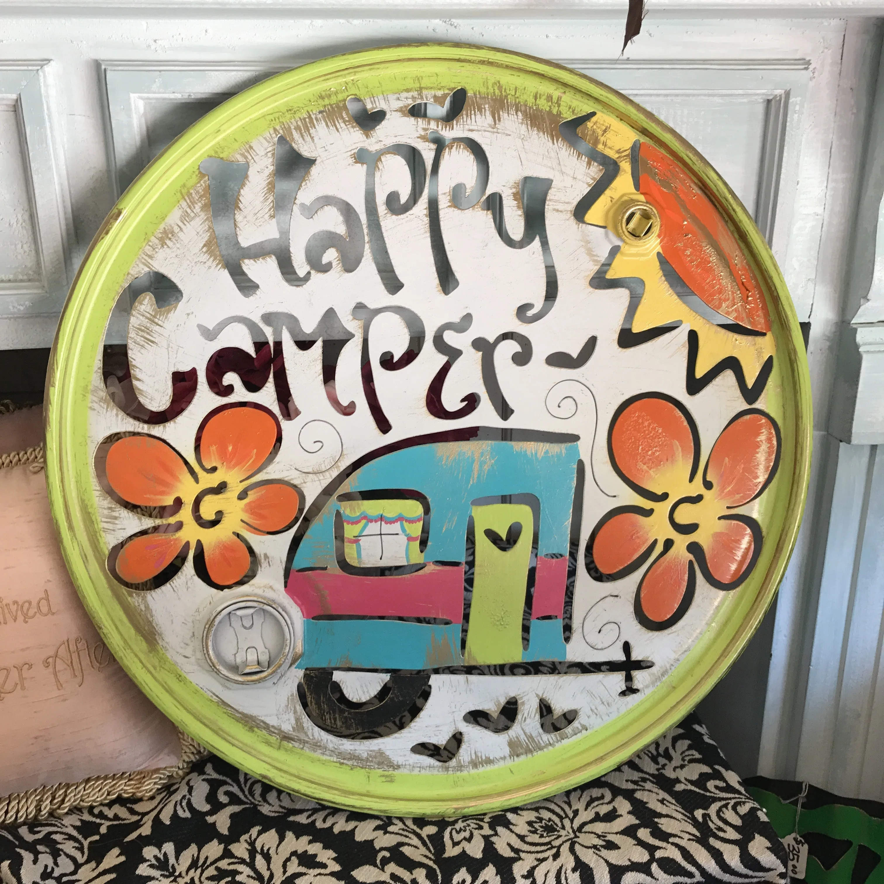 Happy Camper - Barrel Lid