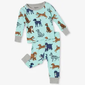 Hatley 'Playful Puppies' PJ Set
