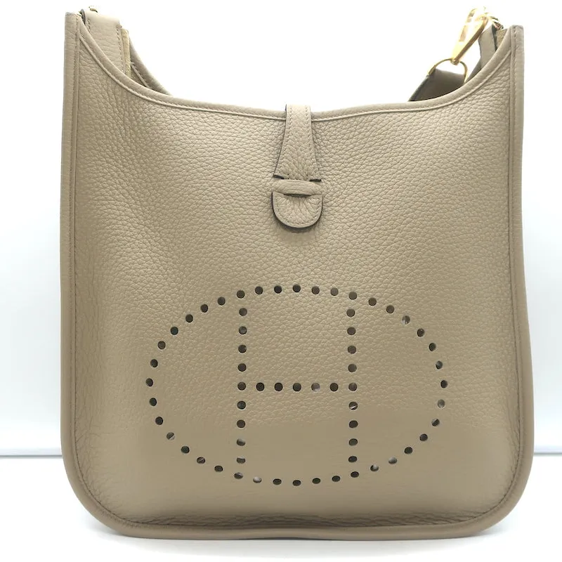 Hermes Evelyne III 29 Crossbody Bag Marfa Leather Gold Hardware NEW