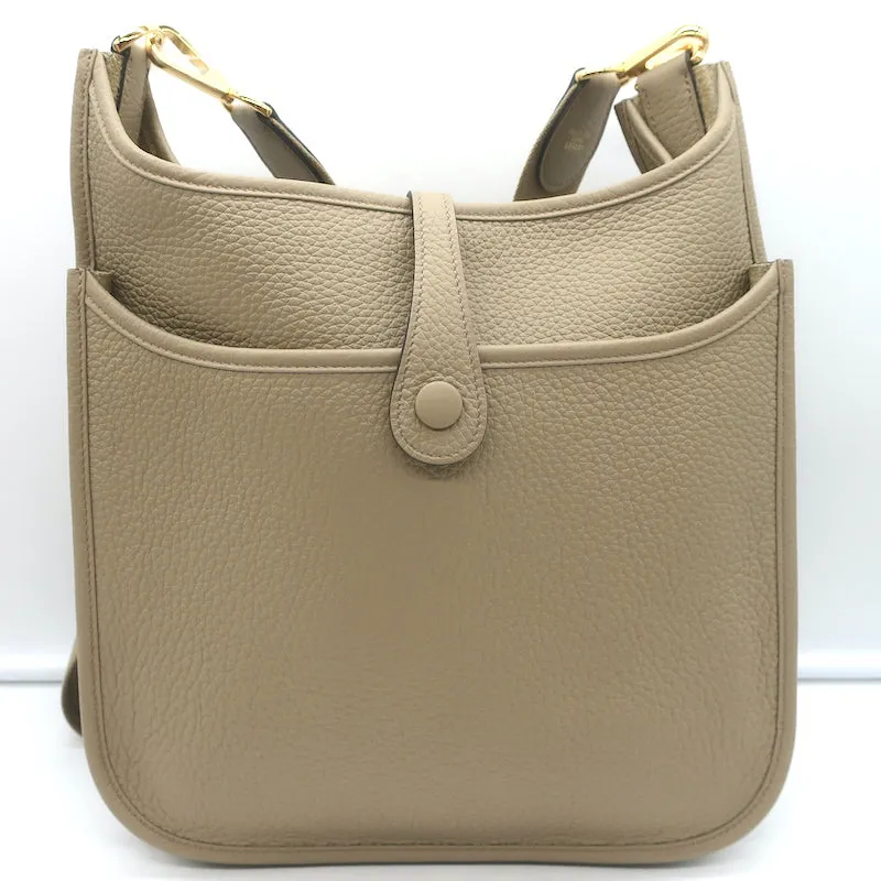 Hermes Evelyne III 29 Crossbody Bag Marfa Leather Gold Hardware NEW