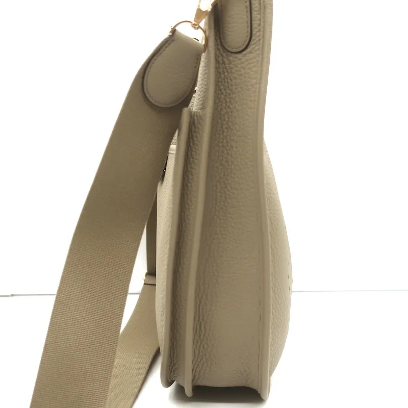 Hermes Evelyne III 29 Crossbody Bag Marfa Leather Gold Hardware NEW