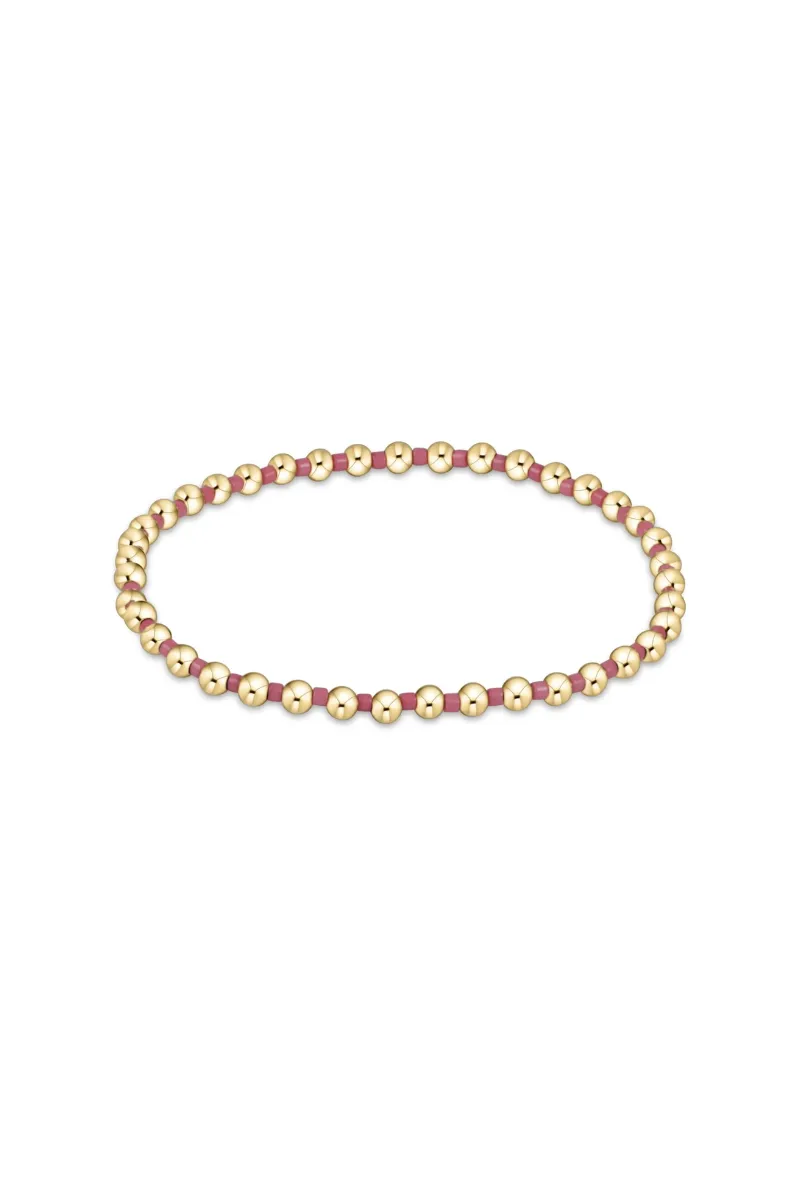 Hope Grateful Bracelet - Bright Pink