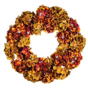 Hydrangea Grapevine Wreath