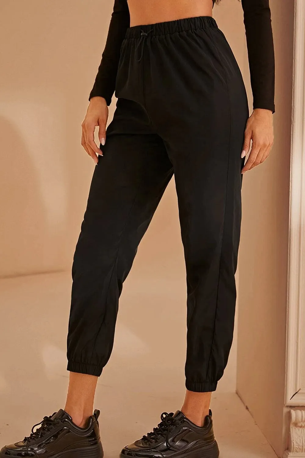 Iconic Black Jogger