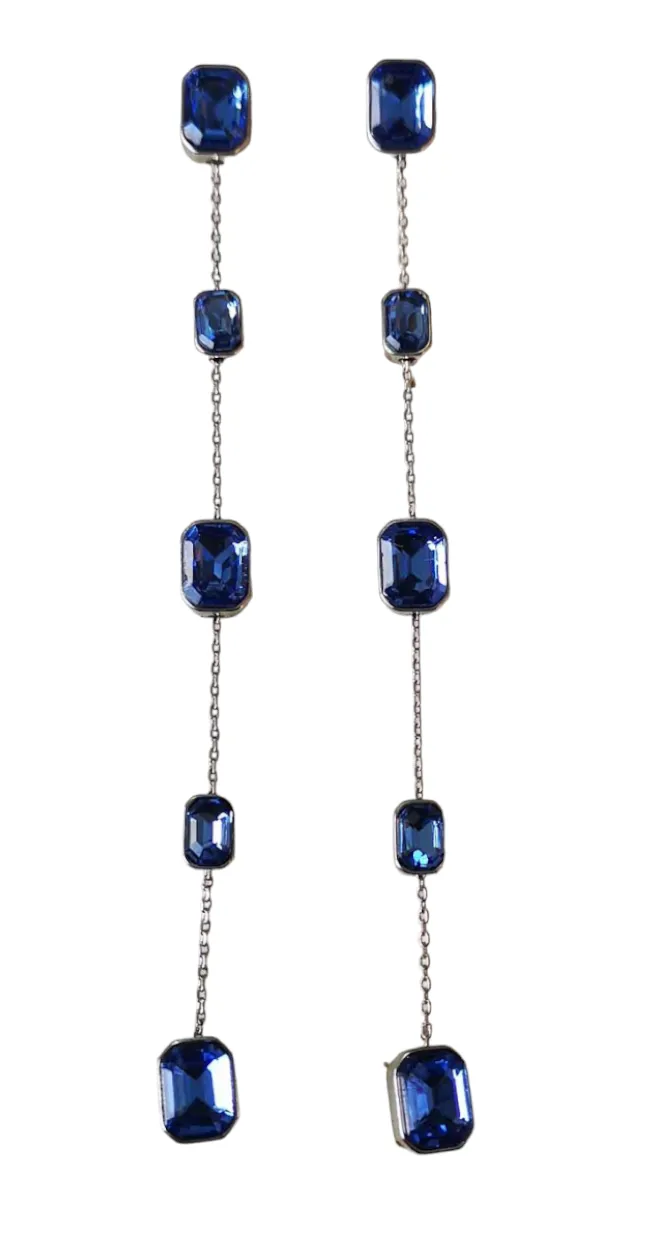 Iconic Crystal Dangle Earrings