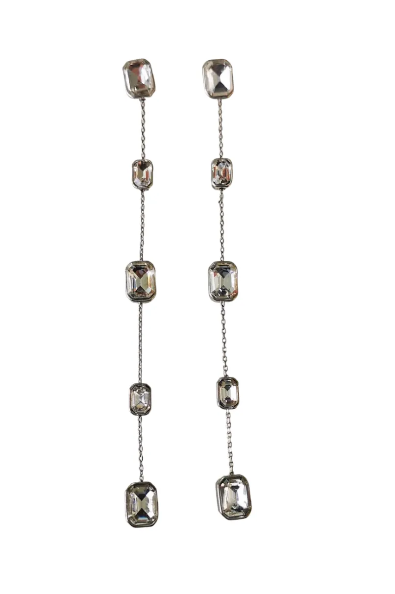 Iconic Crystal Dangle Earrings