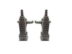 Iconic Empire State Building Cufflinks