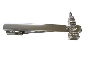 Iconic Empire State Building Square Tie Clip
