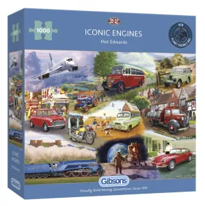 Iconic Engines - 1000pc