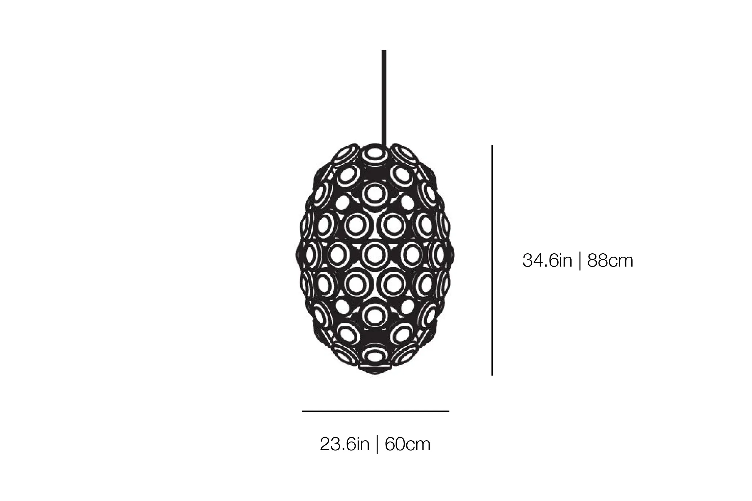 Iconic Eyes - Suspension Lamp