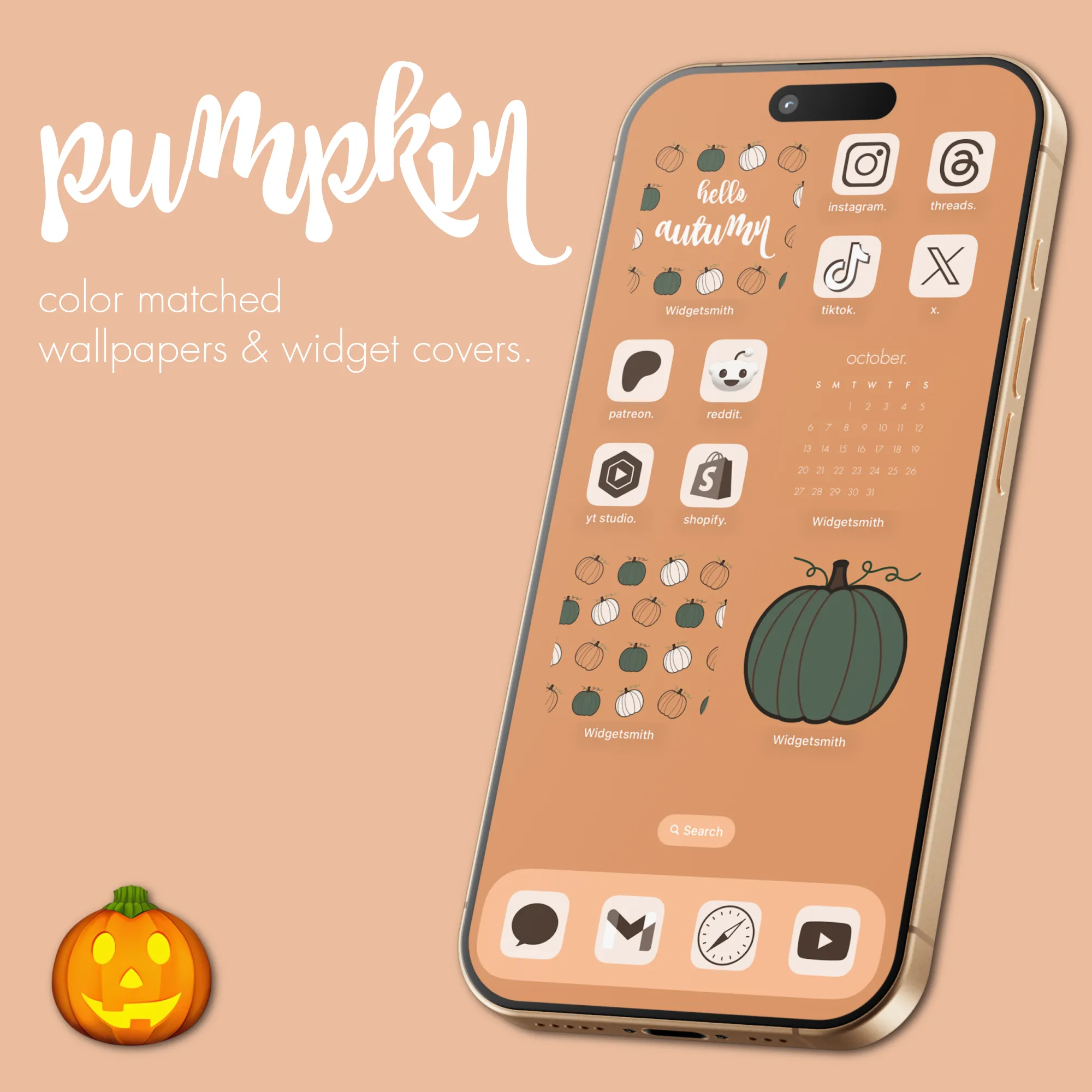 iconic fall theme pack.