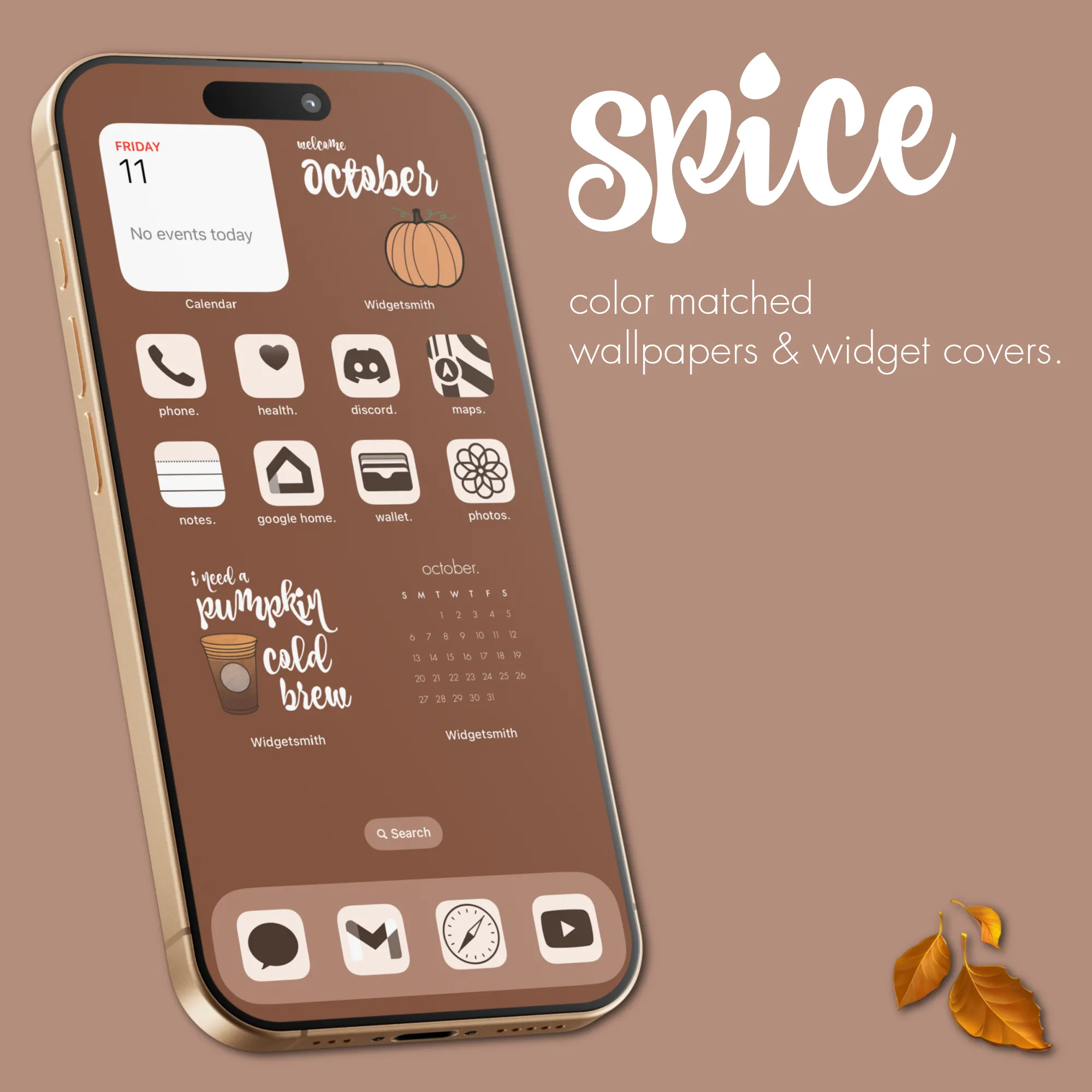 iconic fall theme pack.