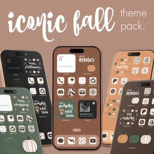 iconic fall theme pack.