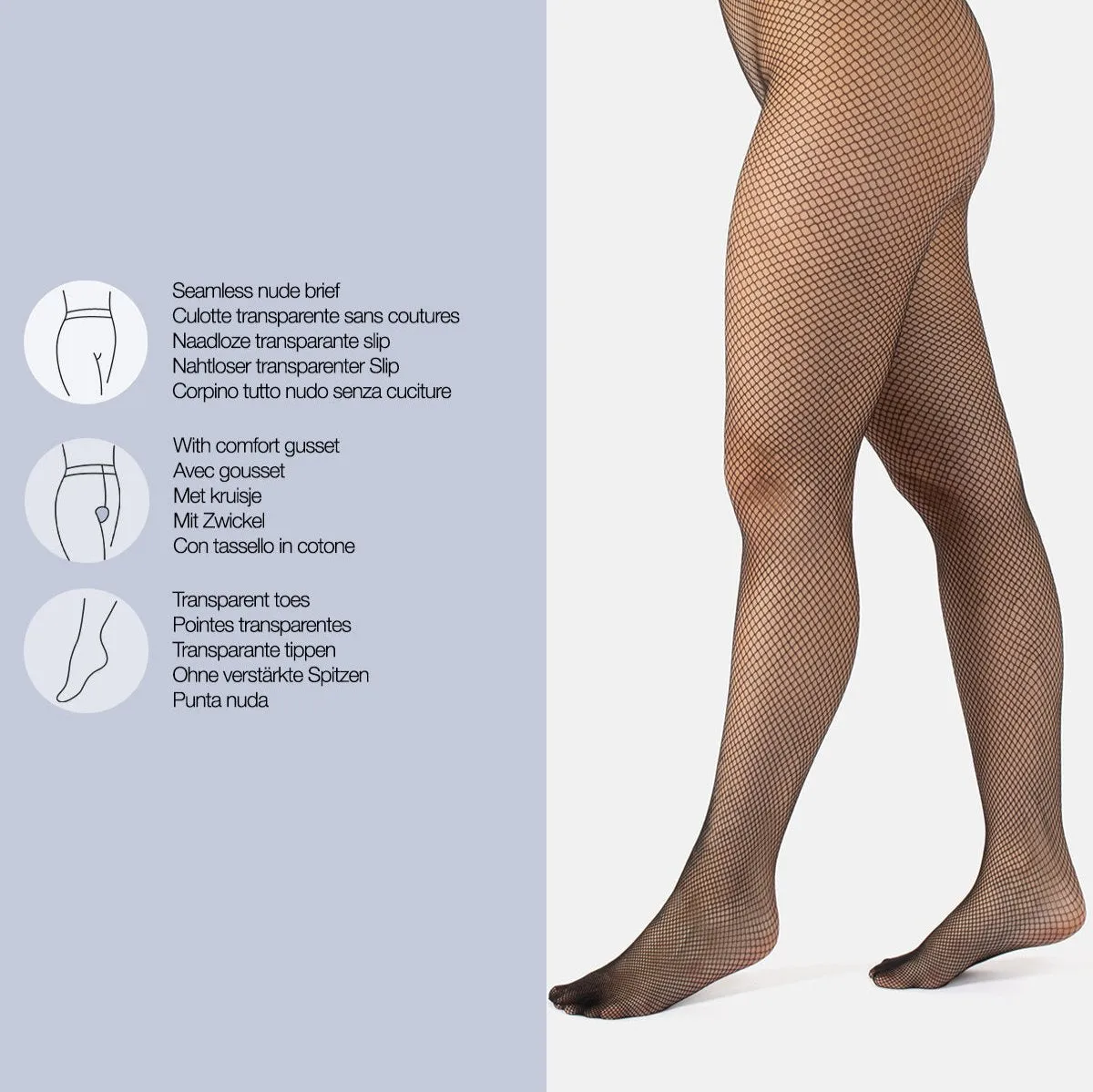 Iconic Fishnet Seamless Tights