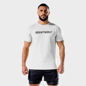 Iconic Muscle Tee - Stuttermabolur - Hvítur