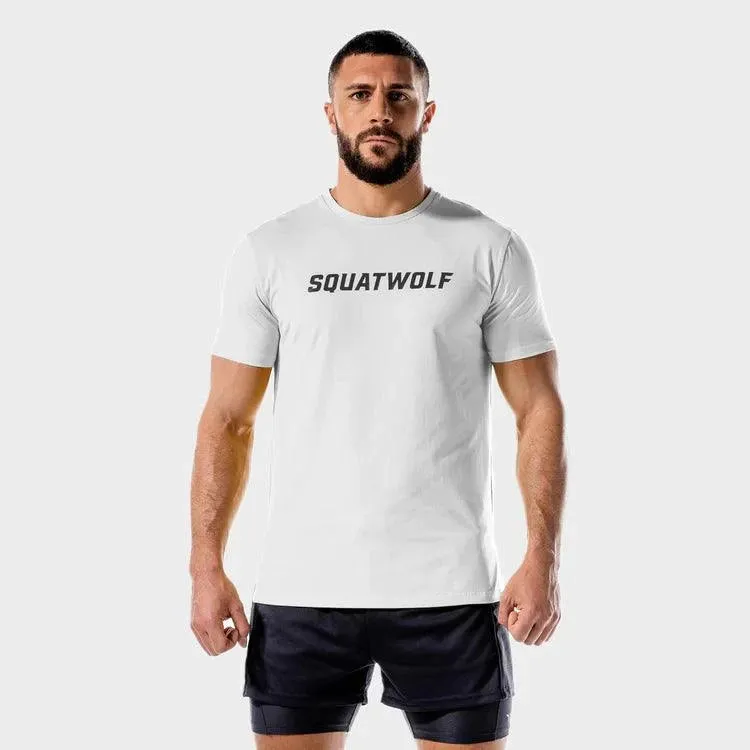 Iconic Muscle Tee - Stuttermabolur - Hvítur