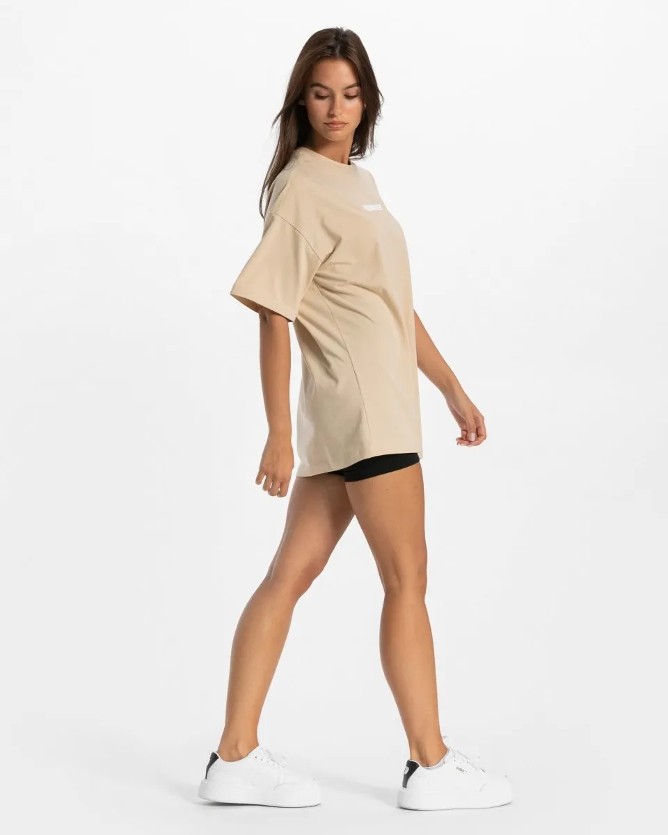 Iconic Oversized T-Shirt "Nude"