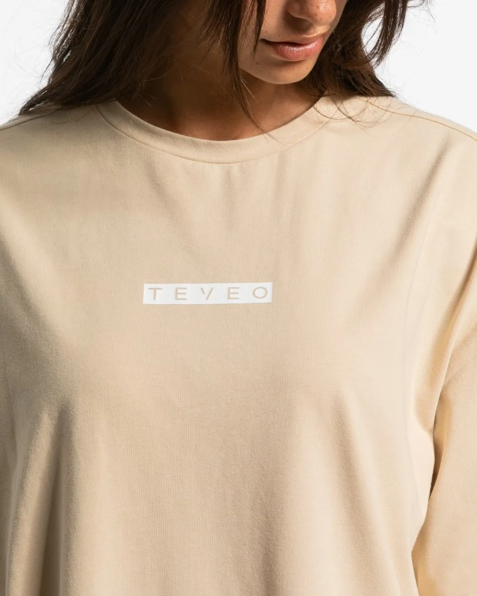 Iconic Oversized T-Shirt "Nude"
