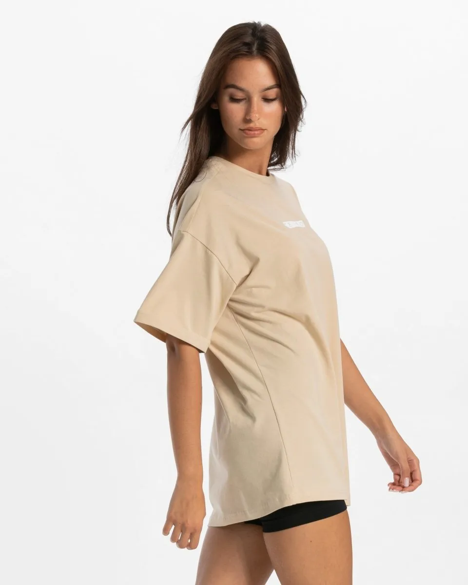 Iconic Oversized T-Shirt "Nude"