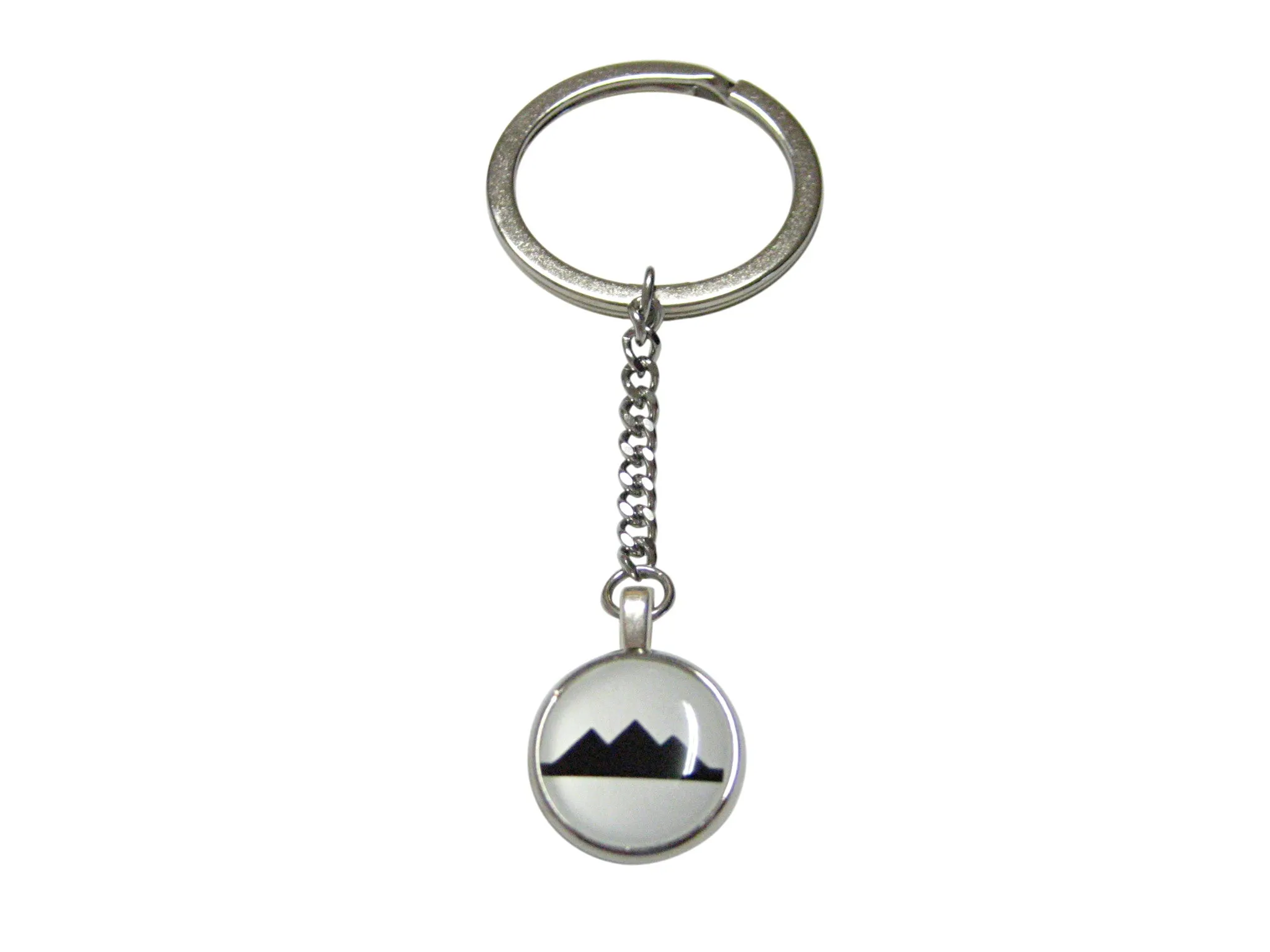 Iconic Pyramid Pendant Keychain