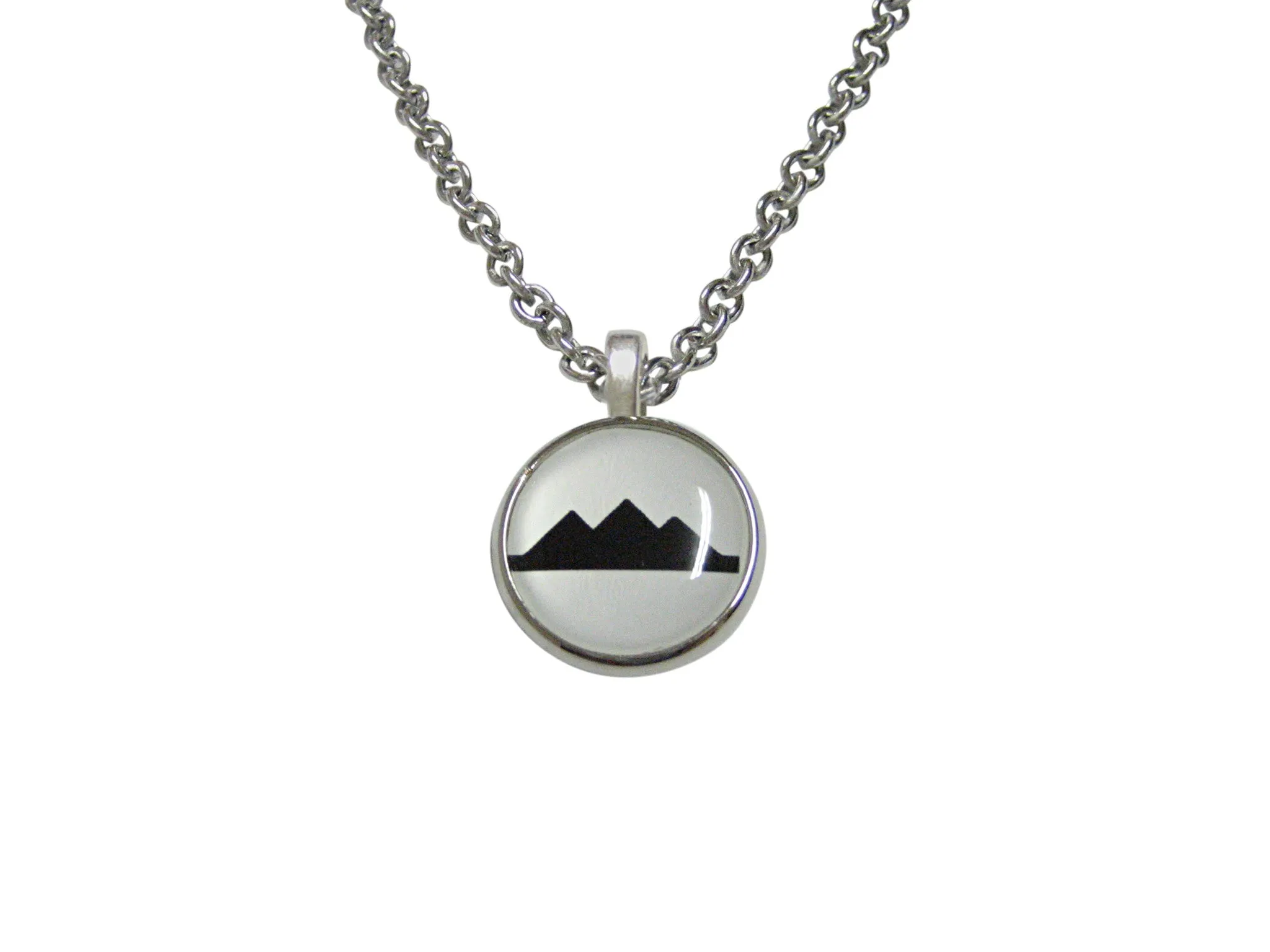 Iconic Pyramid Pendant Necklace