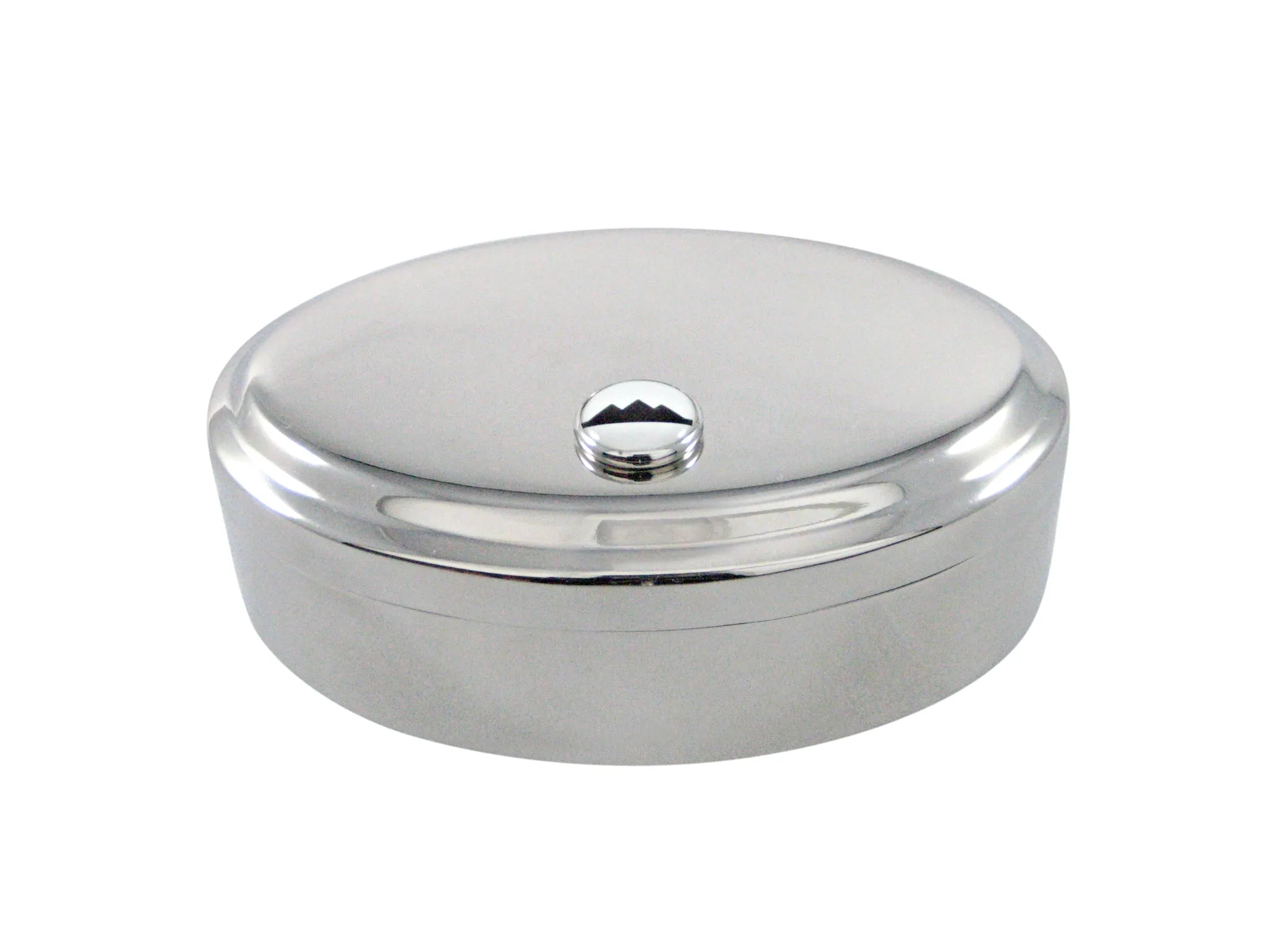 Iconic Pyramid Pendant Oval Trinket Jewelry Box