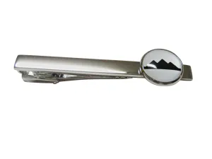 Iconic Pyramid Square Tie Clip