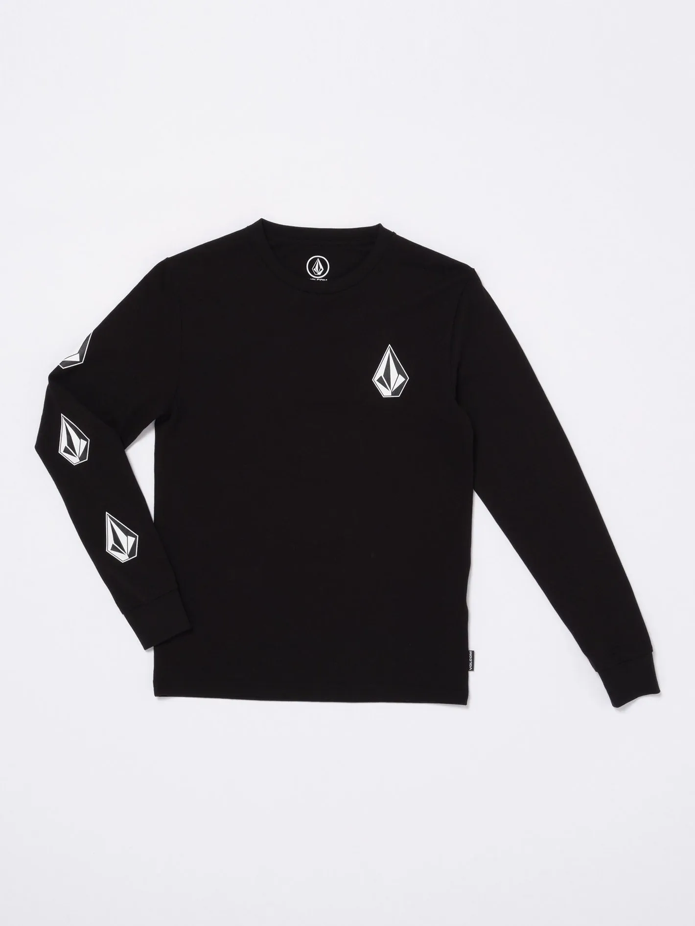 Iconic Stone T-Shirt - Black  - (KINDER)