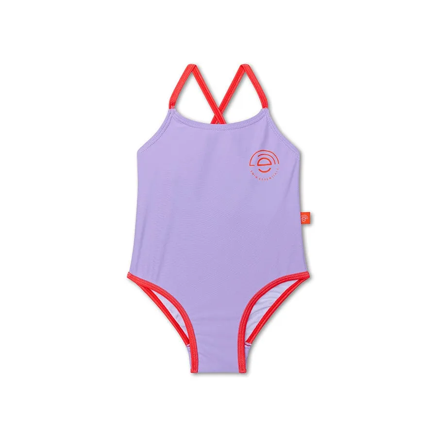 Iconic Tones | Paars Meisjes UV Badpak