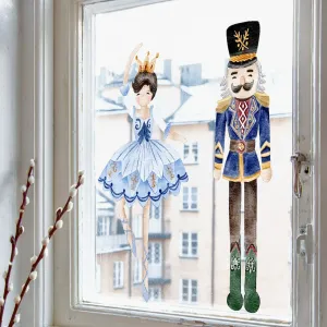 I'm Not Perfect Joanie & Jeanie - Nutcracker Christmas Wall Sticker