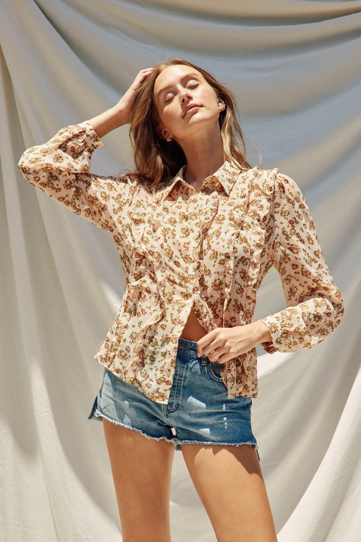 In the Garden Blouse