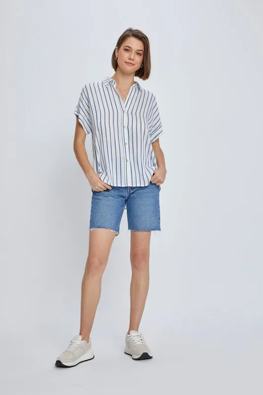 Indigo Fields Top