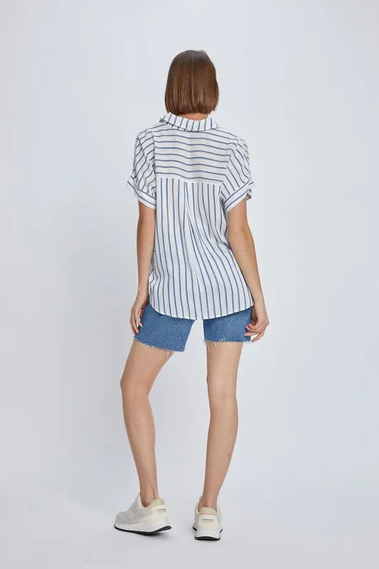 Indigo Fields Top