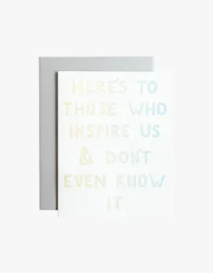 Ink Paper Crafts Inspiring Those Greeting Card