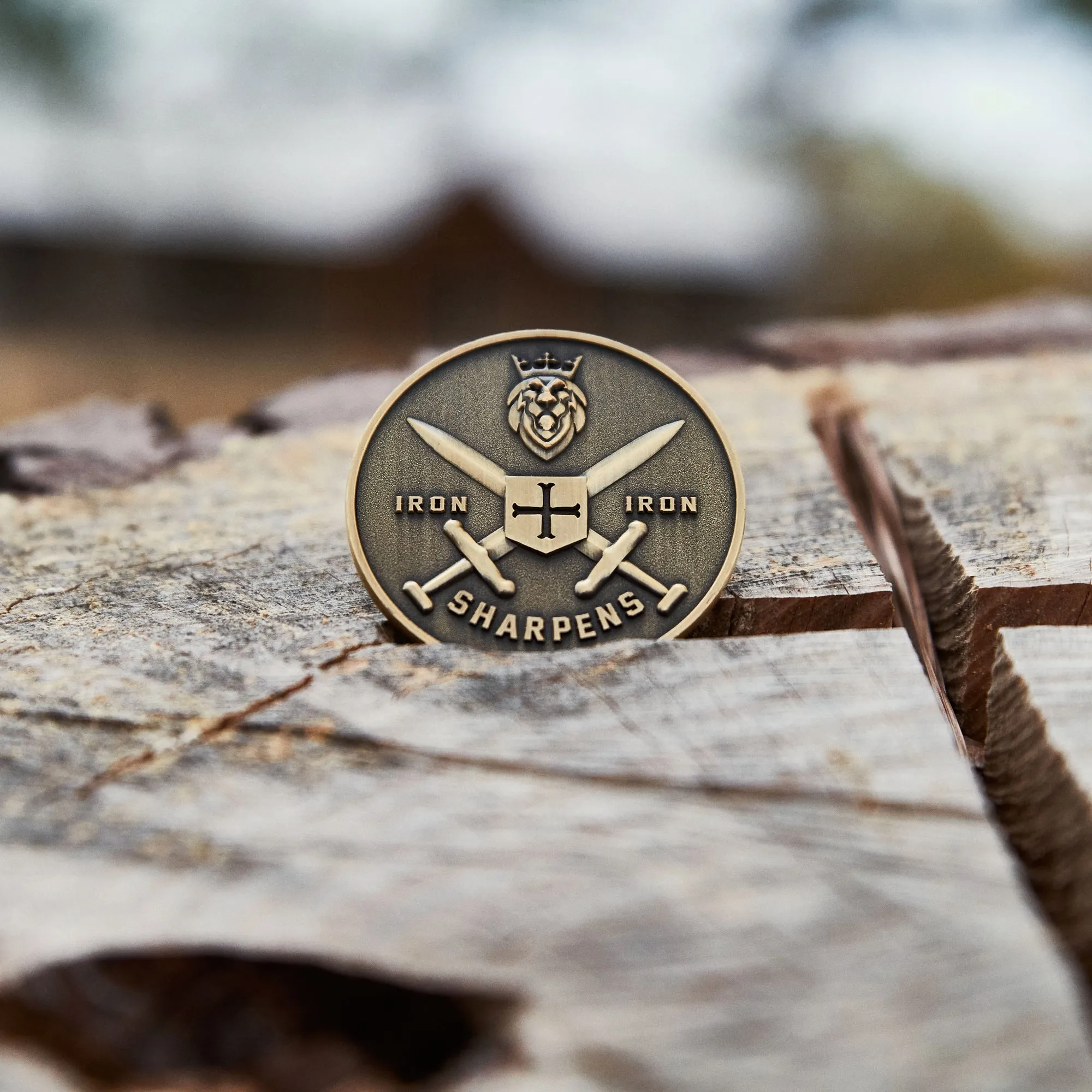 Iron Sharpens Iron Challenge Coin
