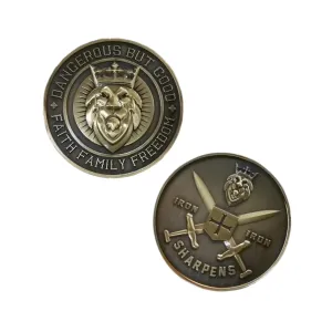 Iron Sharpens Iron Challenge Coin