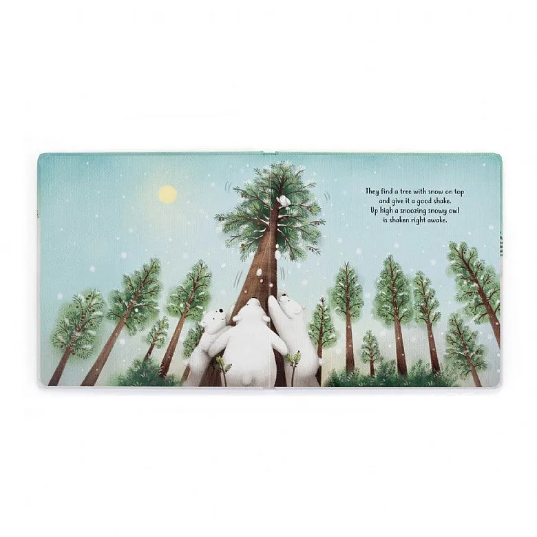 Jellycat The Playful Polar Bears Book BK4PPB