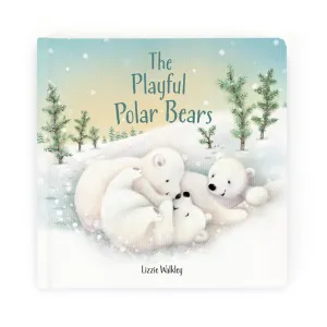 JellyCat The Playful Polar Bears Book