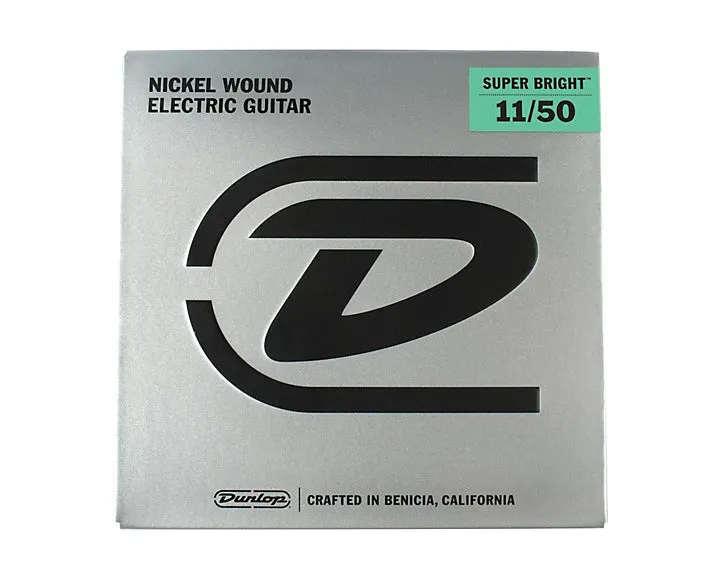 Jim Dunlop Super Bright Electric Guitar Strings, 11-50
