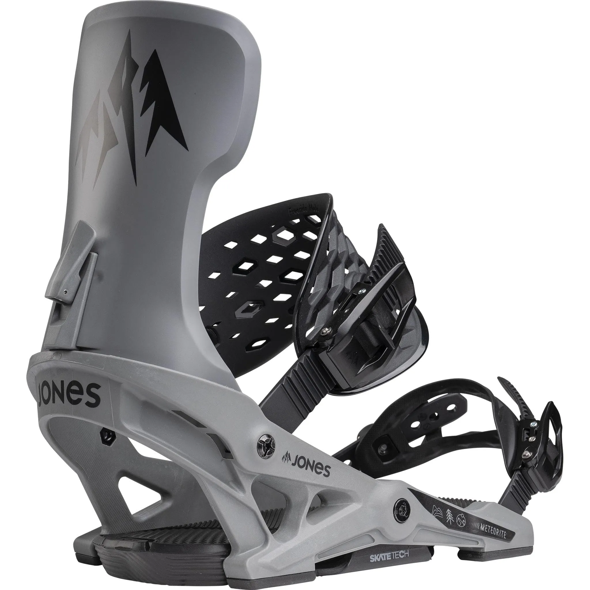 Jones Meteorite Snowboard Binding Gray 2025