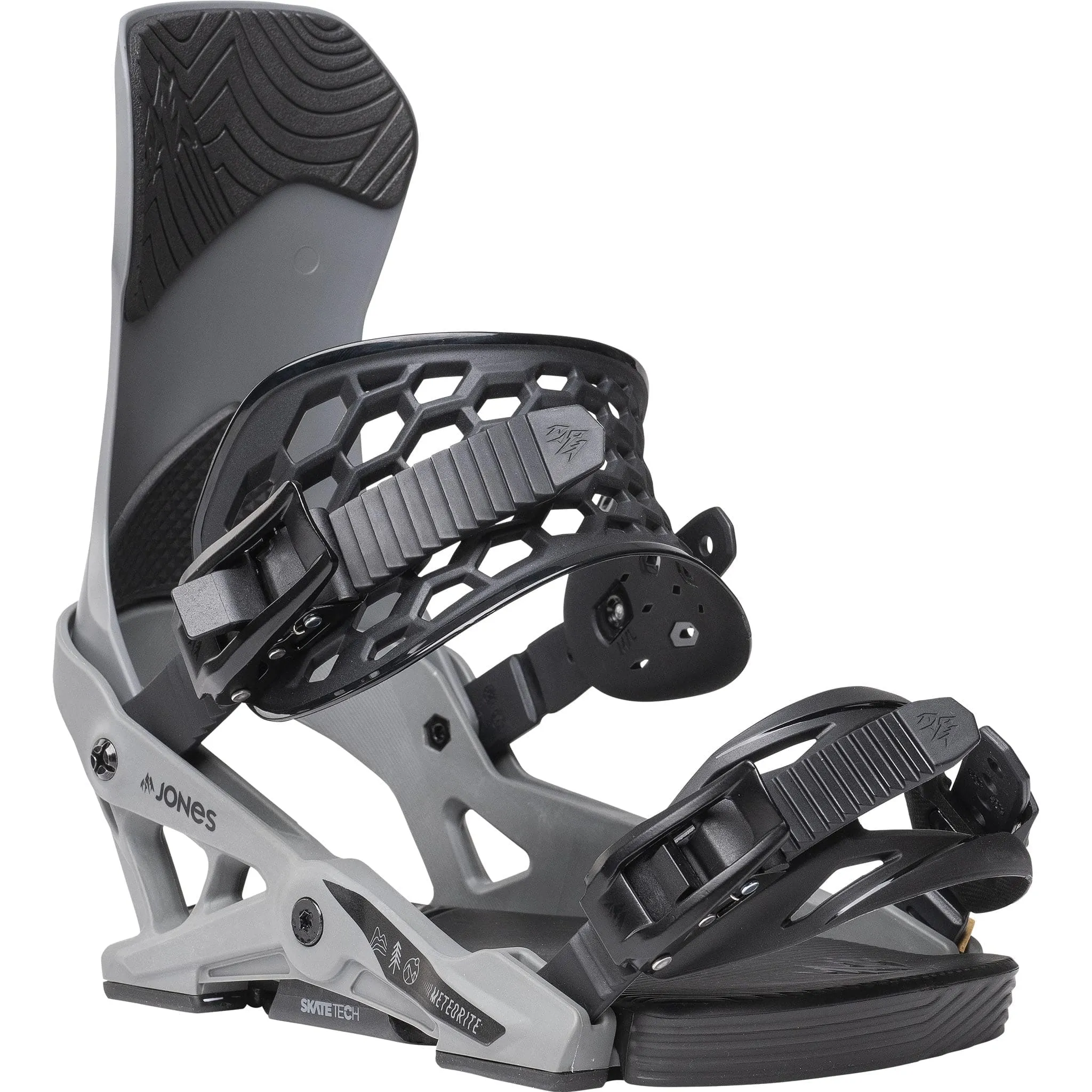 Jones Meteorite Snowboard Binding Gray 2025