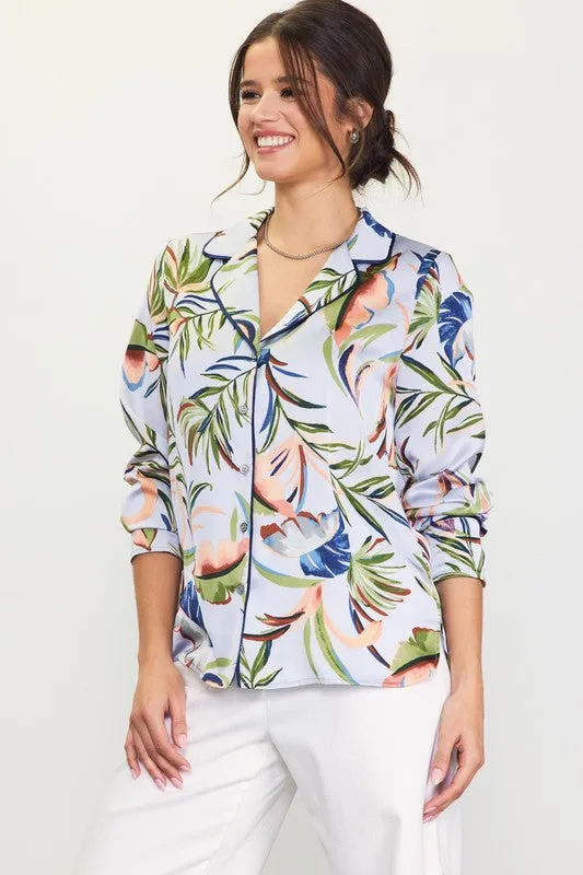 Kalani Tropical Blouse